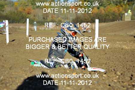 Photo: CB0_1452 ActionSport Photography 11/11/2012 ORPA Banbury MXC - Enstone  _4_85cc #49