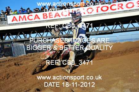 Photo: CB0_3471 ActionSport Photography 17,18/11/2012 AMCA Skegness Beach Race [Sat/Sun]  _4_Solos #156
