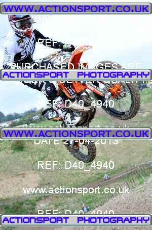 Photo: D40_4940 ActionSport Photography 27/04/2013 AMCA British Masters - Foxhills  _6_MX2 #123