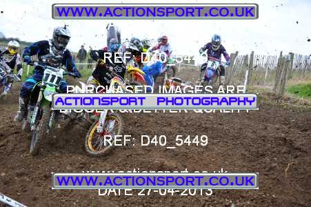 Photo: D40_5449 ActionSport Photography 27/04/2013 AMCA British Masters - Foxhills  _3_MX1 #6