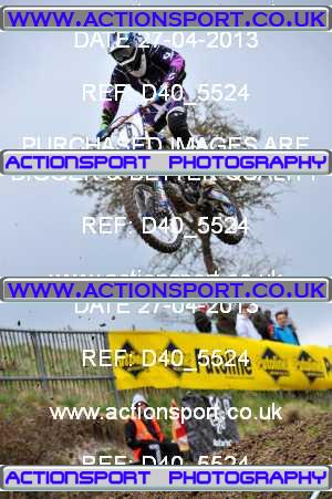 Photo: D40_5524 ActionSport Photography 27/04/2013 AMCA British Masters - Foxhills  _3_MX1 #6