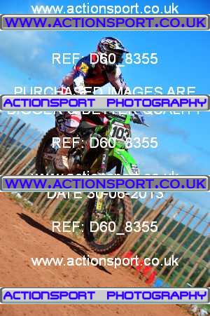 Photo: D60_8355 ActionSport Photography 30/06/2013 AMCA Gloucester MXC [MX1 MX2 Vets Twostroke Championships] - Pontrilas  _1_MX1 #103