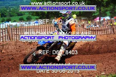 Photo: D60_8403 ActionSport Photography 30/06/2013 AMCA Gloucester MXC [MX1 MX2 Vets Twostroke Championships] - Pontrilas  _2_MX2 #281