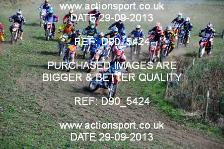 Photo: D90_5424 ActionSport Photography 29/09/2013 AMCA Dursley MXC - Nympsfield  _7_MX2Juniors-Over18