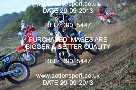 Photo: D90_5447 ActionSport Photography 29/09/2013 AMCA Dursley MXC - Nympsfield  _7_MX2Juniors-Over18