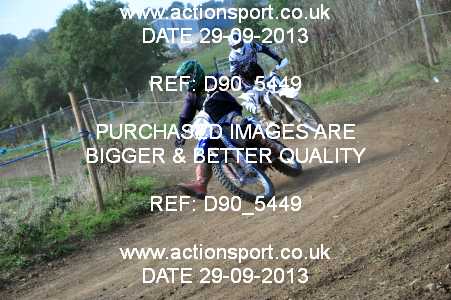 Photo: D90_5449 ActionSport Photography 29/09/2013 AMCA Dursley MXC - Nympsfield  _7_MX2Juniors-Over18