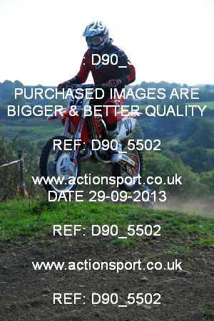 Photo: D90_5502 ActionSport Photography 29/09/2013 AMCA Dursley MXC - Nympsfield  _7_MX2Juniors-Over18