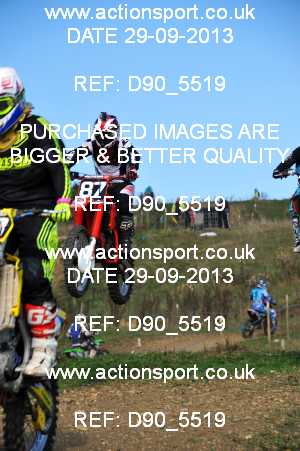Photo: D90_5519 ActionSport Photography 29/09/2013 AMCA Dursley MXC - Nympsfield  _7_MX2Juniors-Over18
