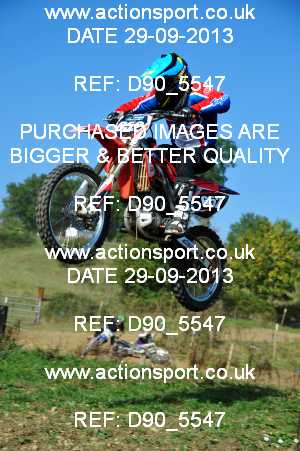 Photo: D90_5547 ActionSport Photography 29/09/2013 AMCA Dursley MXC - Nympsfield  _7_MX2Juniors-Over18