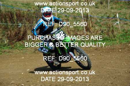 Photo: D90_5560 ActionSport Photography 29/09/2013 AMCA Dursley MXC - Nympsfield  _7_MX2Juniors-Over18
