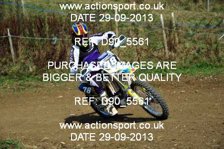 Photo: D90_5561 ActionSport Photography 29/09/2013 AMCA Dursley MXC - Nympsfield  _7_MX2Juniors-Over18