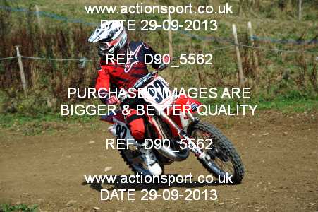 Photo: D90_5562 ActionSport Photography 29/09/2013 AMCA Dursley MXC - Nympsfield  _7_MX2Juniors-Over18