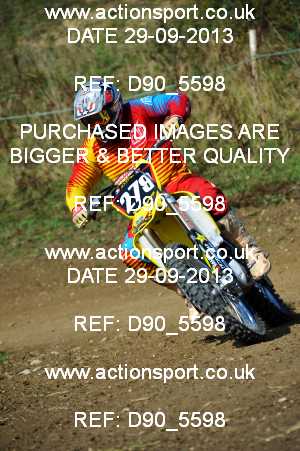 Photo: D90_5598 ActionSport Photography 29/09/2013 AMCA Dursley MXC - Nympsfield  _7_MX2Juniors-Over18