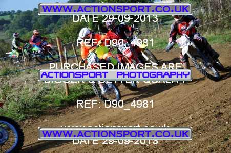 Photo: D90_4981 ActionSport Photography 29/09/2013 AMCA Dursley MXC - Nympsfield  _4_MX1Juniors