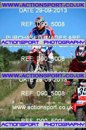 Photo: D90_5008 ActionSport Photography 29/09/2013 AMCA Dursley MXC - Nympsfield  _4_MX1Juniors