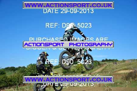 Photo: D90_5023 ActionSport Photography 29/09/2013 AMCA Dursley MXC - Nympsfield  _4_MX1Juniors