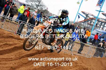 Photo: DB0_1497 ActionSport Photography 16,17/11/2013 AMCA Skegness Beach Race [Sat/Sun]  _1_Clubman-Vets #63