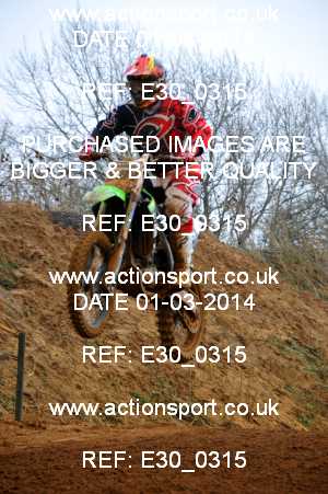 Photo: E30_0315 ActionSport Photography 1,2/03/2014 ORMS UK National - Mepal  _6_MX1 #981