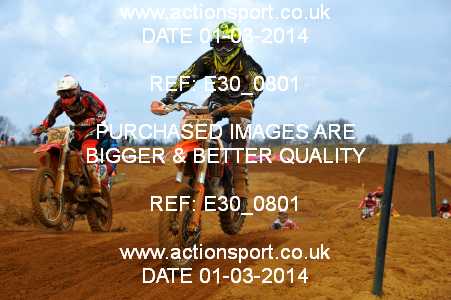Photo: E30_0801 ActionSport Photography 1,2/03/2014 ORMS UK National - Mepal  _6_MX1 #69
