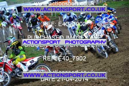 Photo: E40_7902 ActionSport Photography 21/04/2014 Hampshire MXC - Grittenham  _6_2Stroke-Under23 #77