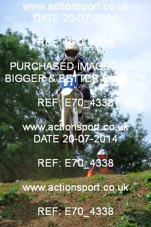 Photo: E70_4338 ActionSport Photography 20/07/2014 AMCA North Wilts MC  [Vets & Twostroke Championship]- Spirt Hill  _7_Seniors #81
