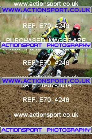 Photo: E70_4246 ActionSport Photography 20/07/2014 AMCA North Wilts MC  [Vets & Twostroke Championship]- Spirt Hill  _7_Seniors #19