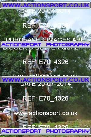 Photo: E70_4326 ActionSport Photography 20/07/2014 AMCA North Wilts MC  [Vets & Twostroke Championship]- Spirt Hill  _7_Seniors #355