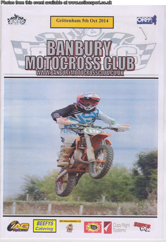 Event programme page