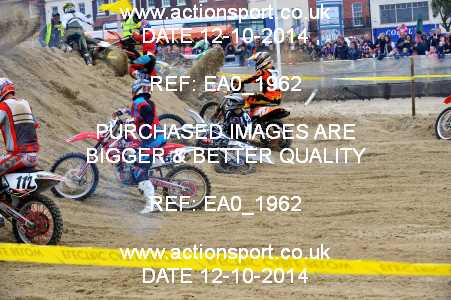 Photo: EA0_1962 ActionSport Photography 12/10/2014 AMCA Purbeck MXC - Weymouth Beach Race  _1_Juniors #107