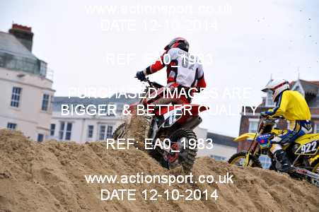 Photo: EA0_1983 ActionSport Photography 12/10/2014 AMCA Purbeck MXC - Weymouth Beach Race  _1_Juniors #62