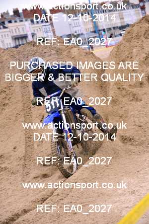 Photo: EA0_2027 ActionSport Photography 12/10/2014 AMCA Purbeck MXC - Weymouth Beach Race  _1_Juniors #511