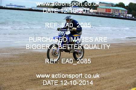 Photo: EA0_2085 ActionSport Photography 12/10/2014 AMCA Purbeck MXC - Weymouth Beach Race  _1_Juniors #511