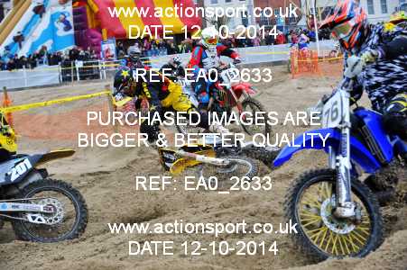 Photo: EA0_2633 ActionSport Photography 12/10/2014 AMCA Purbeck MXC - Weymouth Beach Race  _1_Juniors #45