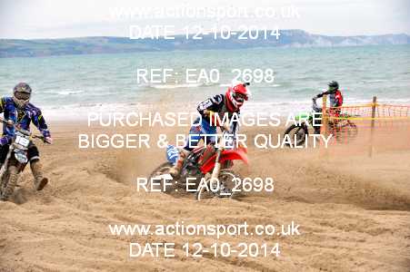 Photo: EA0_2698 ActionSport Photography 12/10/2014 AMCA Purbeck MXC - Weymouth Beach Race  _1_Juniors #721