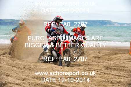 Photo: EA0_2707 ActionSport Photography 12/10/2014 AMCA Purbeck MXC - Weymouth Beach Race  _1_Juniors #62