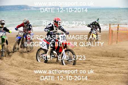 Photo: EA0_2723 ActionSport Photography 12/10/2014 AMCA Purbeck MXC - Weymouth Beach Race  _1_Juniors #777