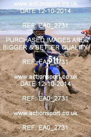Photo: EA0_2731 ActionSport Photography 12/10/2014 AMCA Purbeck MXC - Weymouth Beach Race  _1_Juniors #511