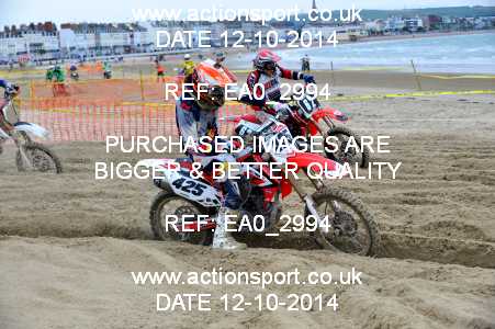 Photo: EA0_2994 ActionSport Photography 12/10/2014 AMCA Purbeck MXC - Weymouth Beach Race  _1_Juniors #62