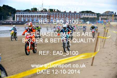 Photo: EA0_3100 ActionSport Photography 12/10/2014 AMCA Purbeck MXC - Weymouth Beach Race  _2_Seniors #77