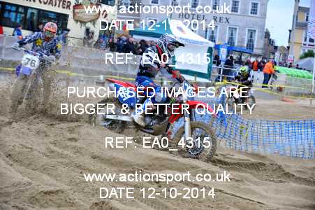 Photo: EA0_4315 ActionSport Photography 12/10/2014 AMCA Purbeck MXC - Weymouth Beach Race  _1_Juniors #721