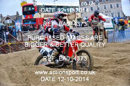 Photo: EA0_4373 ActionSport Photography 12/10/2014 AMCA Purbeck MXC - Weymouth Beach Race  _1_Juniors #62