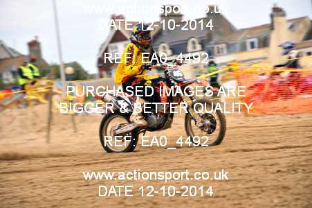 Photo: EA0_4492 ActionSport Photography 12/10/2014 AMCA Purbeck MXC - Weymouth Beach Race  _1_Juniors #45