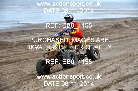 Photo: EB0_1155 ActionSport Photography 8,9/11/2014 AMCA Skegness Beach Race [Sat/Sun]  _2_Quads-Sidecars #53