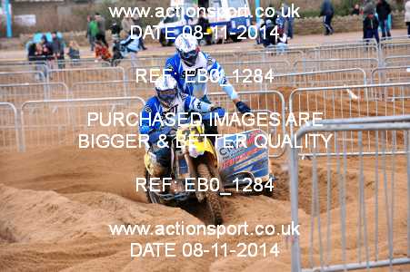 Photo: EB0_1284 ActionSport Photography 8,9/11/2014 AMCA Skegness Beach Race [Sat/Sun]  _2_Quads-Sidecars #271