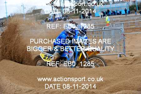Photo: EB0_1285 ActionSport Photography 8,9/11/2014 AMCA Skegness Beach Race [Sat/Sun]  _2_Quads-Sidecars #271