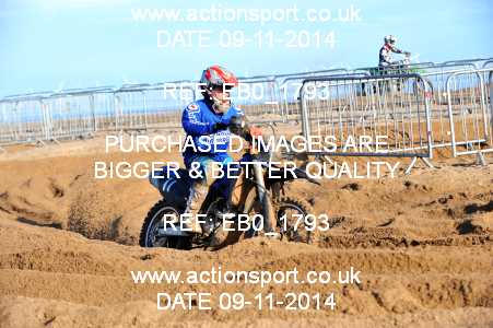 Photo: EB0_1793 ActionSport Photography 8,9/11/2014 AMCA Skegness Beach Race [Sat/Sun]  _3_Sunday-Solos #11