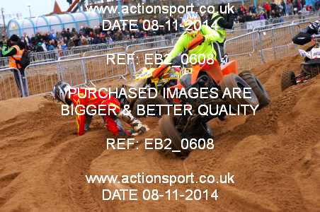 Photo: EB2_0608 ActionSport Photography 8,9/11/2014 AMCA Skegness Beach Race [Sat/Sun]  _2_Quads-Sidecars #53