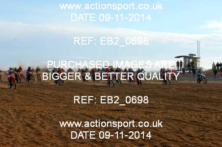 Photo: EB2_0698 ActionSport Photography 8,9/11/2014 AMCA Skegness Beach Race [Sat/Sun]  _3_Sunday-Solos #63