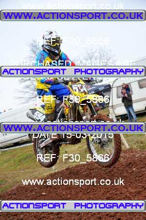 Photo: F30_5866 ActionSport Photography 15/03/2015 AMCA Bridgwater MXC - Enmore  _0_JuniorsPractice1