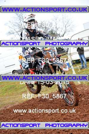 Photo: F30_5867 ActionSport Photography 15/03/2015 AMCA Bridgwater MXC - Enmore  _0_JuniorsPractice1
